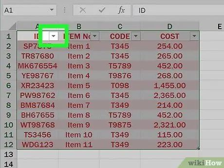 Lag tabeller ved hjelp av Microsoft Excel Trinn 10