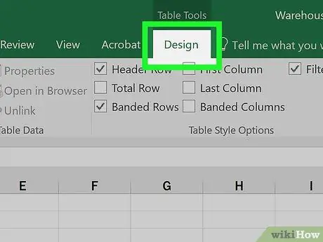 Napravite tablice pomoću programa Microsoft Excel Korak 6