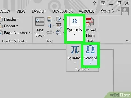 Szám körözése a Microsoft Word programban 3. lépés