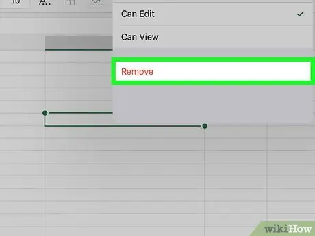 Excel жұмыс кітабын бөлісуді тоқтату 20 -қадам