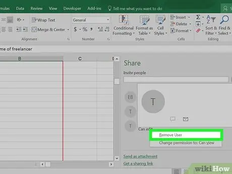 Excel -ийн ажлын номыг задлах 8 -р алхам