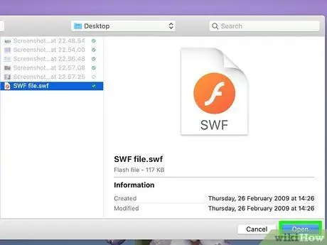 Open SWF Files Step 20