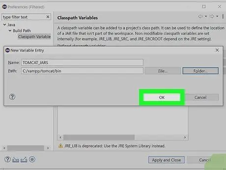 أضف JARs إلى Project Build Paths in Eclipse (Java) الخطوة 24