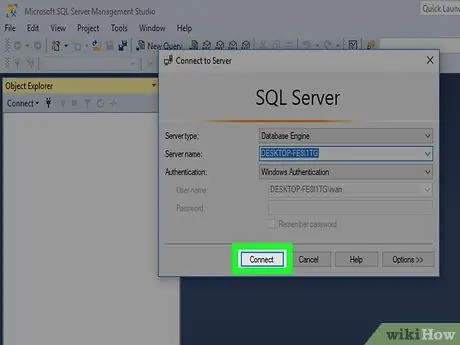 Pib dua SA Password hauv Sql Server Step 5