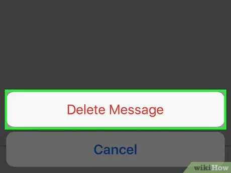 Ștergeți mesaje text de pe un iPhone Pasul 7