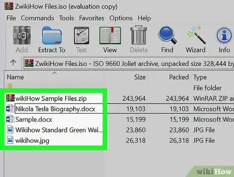 افتح ملفات ISO الخطوة 7