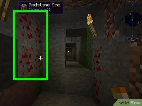 Minecraft -da Mine Redstone Addım 12