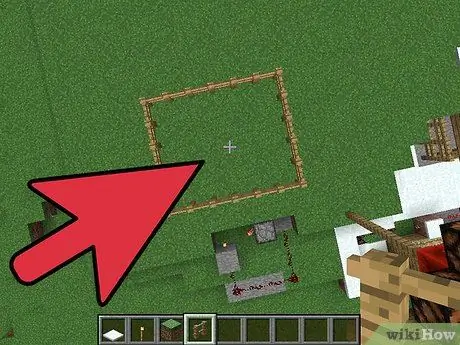 Construire une ferme de base dans Minecraft Étape 1