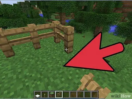 Bouw een basisboerderij in Minecraft Stap 2