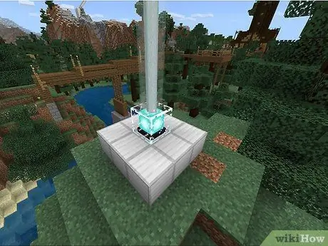 Make a Beacon in Minecraft Step 1