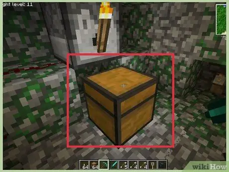 Trouver une selle dans Minecraft Étape 1