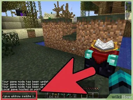 Znajdź siodło w Minecraft Krok 21