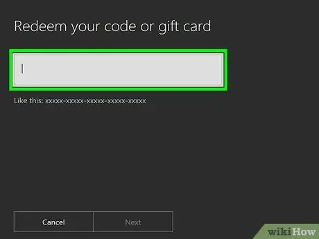 Codes inwisselen op Xbox One Stap 8