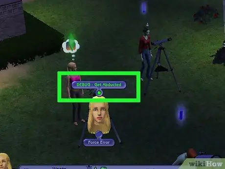 Cheat in the Sims 2, 4. krok