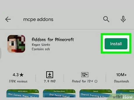 Modları Minecraft PE -də quraşdırın Addım 1