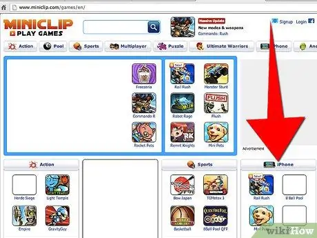 Miniclip-Spiele herunterladen Schritt 2