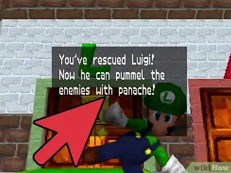 Get Luigi on Super Mario 64 DS Step 11