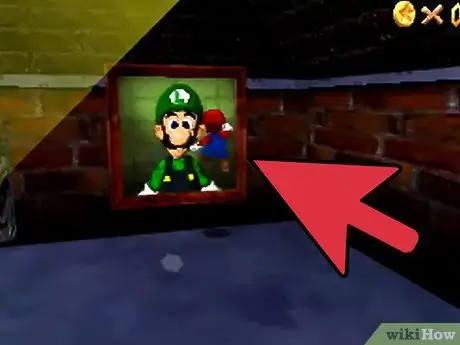 Pata Luigi kwenye Super Mario 64 DS Hatua ya 5