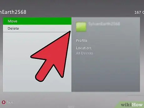 Supprimer les profils Xbox Étape 4