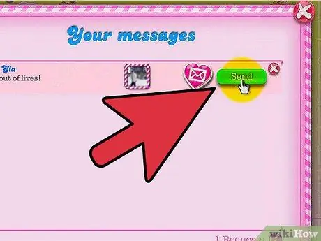 Gửi cuộc sống trên Candy Crush Bước 3