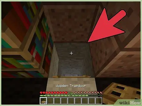 Lav en trapdoor i Minecraft Trin 5