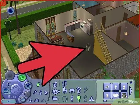 Bumuo ng isang Bahay sa Sims 2 Hakbang 15