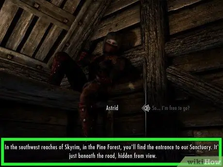 Alăturați-vă Frăției Întunecate în Skyrim Pasul 12