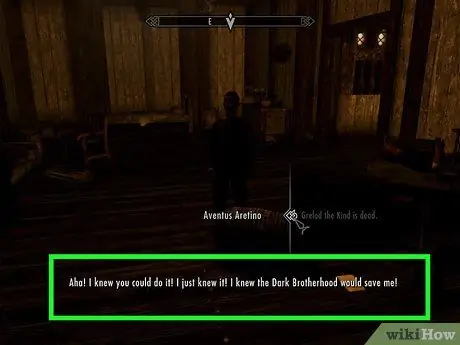 Tham gia Dark Brotherhood trong Skyrim Step 8