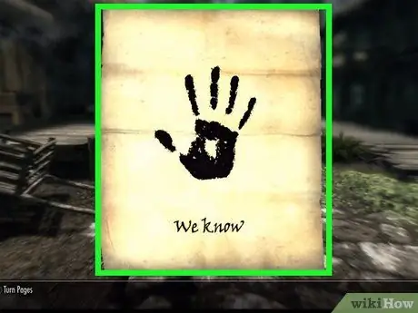 Junte-se à Dark Brotherhood em Skyrim Step 9