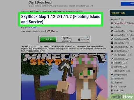 Juega SkyBlock en Minecraft Paso 5