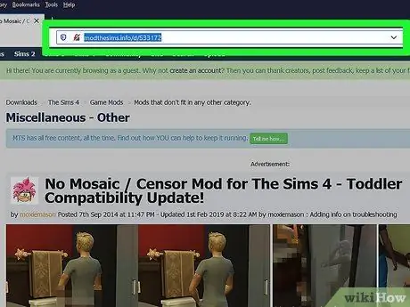 Make Sims Uncensored Step 1