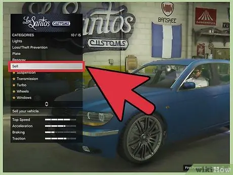 Prodajte automobile u Grand Theft Auto 5 na mreži Korak 6