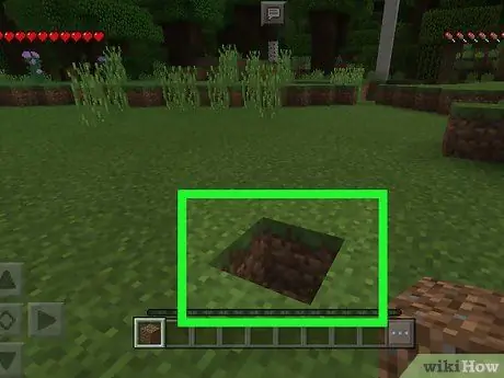 Krijg onbeperkt diamanten, goud en ijzer op Minecraft PE Stap 1