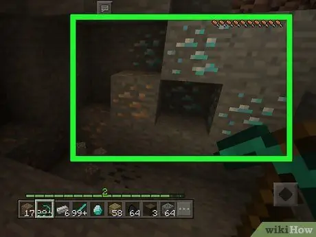 Krijg onbeperkt diamanten, goud en ijzer op Minecraft PE Stap 11