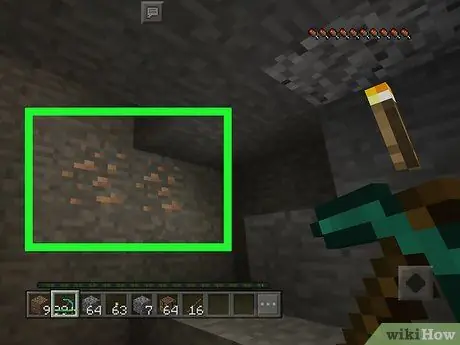 Få ubegrensede diamanter, gull og jern på Minecraft PE Trinn 5