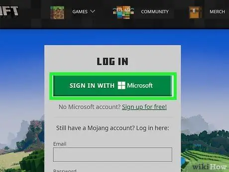 Tsim tus account Minecraft Kauj Ruam 3