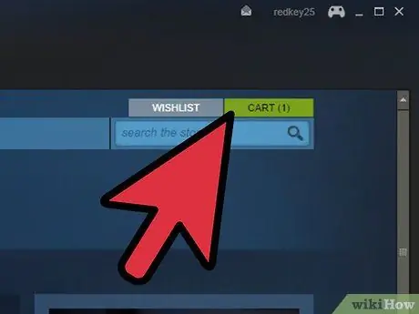 Pērciet datorspēles vietnē Steam 6. darbība