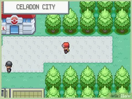 در Pokemon Fire Red مرحله 18 به Celadon City بروید