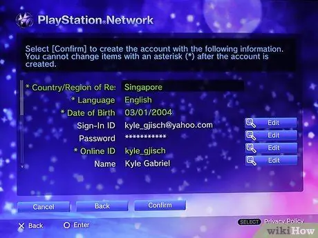 Gumawa ng isang Master Account sa PS3 Hakbang 19