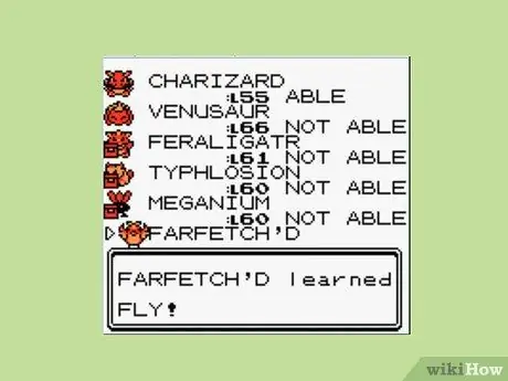 Dapatkan Terbang di Pokemon Crystal Langkah 5