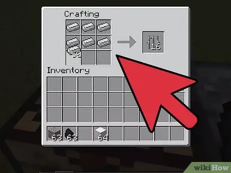 Buat Anvil di Minecraft Langkah 2