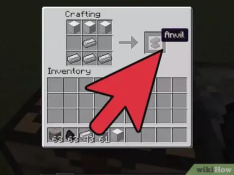 በ Minecraft ውስጥ Anvil ን ይስሩ ደረጃ 3