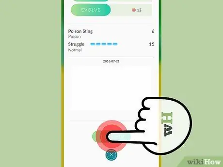 पोकेमॉन गो स्टेप 20. में पोकेमोन विकसित करें