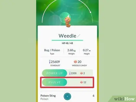 Evoluciona Pokémon en Pokémon GO Paso 6