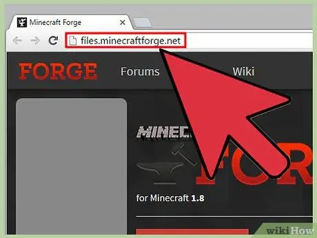 Installer Forge Mod Loader (FML) Trinn 1