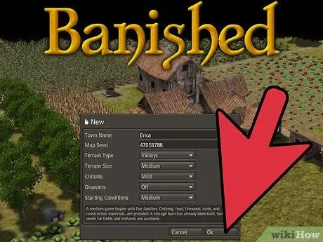 Survive in Banished Step 1