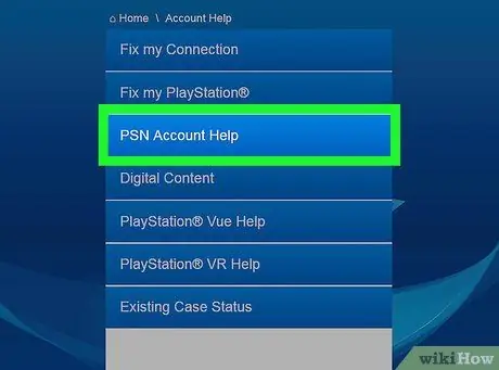 احذف حساب PlayStation Network الخطوة 3