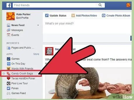 Reconectați Candy Crush la Facebook Pasul 4