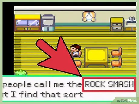 Tau HM Rock Smash hauv Pokémon Emerald Step 2