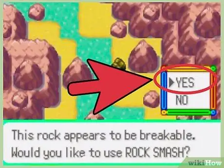 Tau HM Rock Smash hauv Pokémon Emerald Step 6